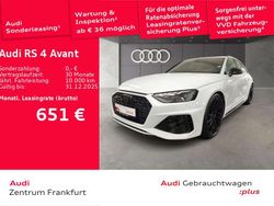 Gletscherweiß metallic Gebraucht 2024 Audi RS4 Ambiente Kombi | 78.550 € (Fairer Preis)