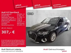 Schwarz Gebraucht 2022 Audi A3 Sportback Limousine | 26.960 € (Guter Preis)