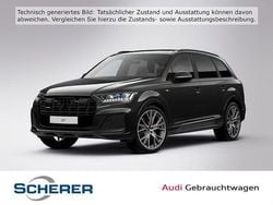 Mythosschwarz metallic (metallic) Gebraucht 2021 Audi Q7 Advanced SUV | 59.880 € (Fairer Preis)