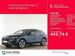 Galaxisblau metallic Gebraucht 2022 Audi Q8 Ambiente SUV | 67.979 € (Fairer Preis)