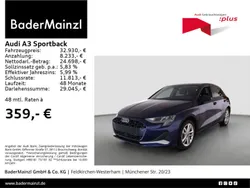 Blau Gebraucht 2024 Audi A3 Sportback Ambiente Limousine | 32.930 € (Fairer Preis)