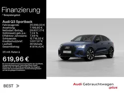 Navarrablau metallic (metallic) Gebraucht 2023 Audi Q3 Sportback Sport SUV | 35.999 € (Guter Preis)