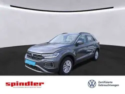 Indiumgrau metallic Gebraucht 2022 VW T-Roc Life SUV | 20.280 € (Guter Preis)