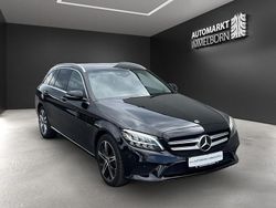 Obsidianschwarz metalliclack (metallic) Gebraucht 2021 Mercedes C300e Kombi | 21.790 € (Guter Preis)