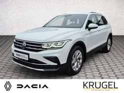 Pure white Gebraucht 2021 VW Tiguan Elegance SUV | 32.990 € (Fairer Preis)