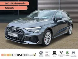 Grau Gebraucht 2021 Audi A3 Sportback e-tron S-Line Limousine | 26.990 € (Fairer Preis)