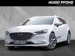 Rhodium white metallic Gebraucht 2024 Mazda 6 20th Anniversary Kombi | 32.690 € (Fairer Preis)