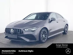 Grau Gebraucht 2024 Mercedes CLA35 AMG Premium Plus Limousine | 51.470 € (Guter Preis)