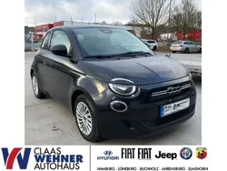 Onyx schwarz) (schwarz Gebraucht 2021 Fiat 500e Action Kleinwagen | 12.990 € (Fairer Preis)