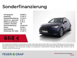 Navarrablau metallic Gebraucht 2024 Audi Q5 Sportback S-Line SUV | 58.889 € (Teuer)