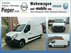 Weiss Gebraucht 2020 Opel Movano Van | 19.990 € (Fairer Preis)
