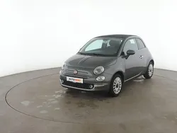 Grau Gebraucht 2017 Fiat 500C Lounge Cabrio | 10.390 € (Fairer Preis)