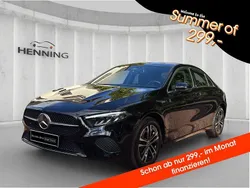 Schwarz Gebraucht 2024 Mercedes A250 Limousine | 32.680 € (Fairer Preis)