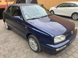 Blau Gebraucht 1997 VW Golf Cabriolet Cabrio | 4.750 € (Teuer)