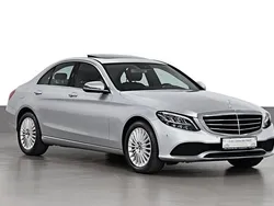 Silber Gebraucht 2018 Mercedes C220 Exclusive Limousine | 26.990 € (Fairer Preis)