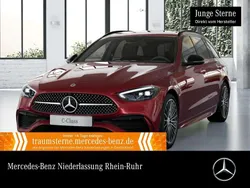 Rot Gebraucht 2023 Mercedes C220 AMG Limousine | 38.990 € (Fairer Preis)