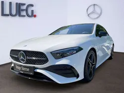 Unilack polarweiß Gebraucht 2024 Mercedes A200 AMG Limousine | 38.970 € (Teuer)