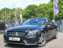 Schwarz Gebraucht 2017 Mercedes C200 AMG line Limousine | 19.999 € (Fairer Preis)