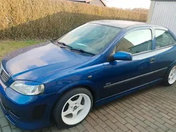 Blau Gebraucht 2001 Opel Astra Limousine | 1.399 € (Fairer Preis)