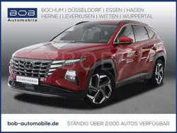 Sunset red Gebraucht 2023 Hyundai Tucson Trend SUV | 27.879 € (Superpreis)