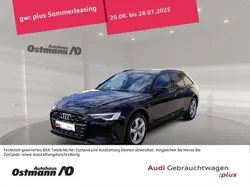 Mythosschwarz metallic Gebraucht 2024 Audi A6 Advanced Plus Kombi | 45.660 €