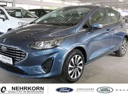 Chromablau Gebraucht 2024 Ford Fiesta Titanium Kleinwagen | 22.900 € (Teuer)