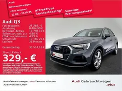Nanograu metallic Gebraucht 2022 Audi Q3 Ambiente SUV | 28.283 € (Superpreis)