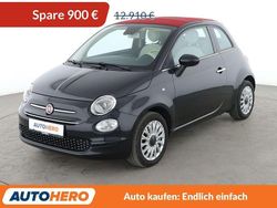 Schwarz Gebraucht 2020 Fiat 500C Lounge Cabrio | 12.010 € (Fairer Preis)