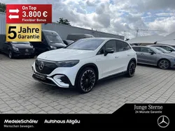Manufaktur diamantweiß bright Gebraucht 2024 Mercedes EQE500 AMG SUV | 79.660 € (Fairer Preis)