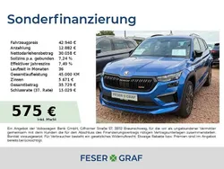 Raceblau metallic Gebraucht 2022 Skoda Kodiaq RS SUV | 42.940 € (Guter Preis)