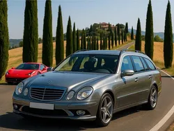 Grau Gebraucht 2009 Mercedes E320 Sport Kombi | 7.999 € (Teuer)