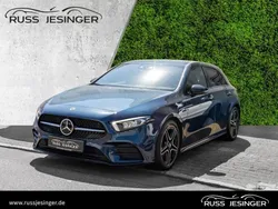 Blau Gebraucht 2020 Mercedes A250 AMG Limousine | 33.480 € (Etwas zu teuer)