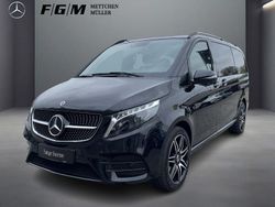 Obsidianschwarz metallic Gebraucht 2023 Mercedes V300 AMG line Van / Kleinbus | 61.390 € (Guter Preis)