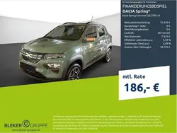 Grün "flechtengrau" Gebraucht 2023 Dacia Spring Extreme Kleinwagen | 15.180 € (Fairer Preis)