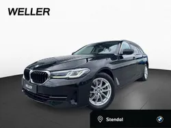 Schwarz Gebraucht 2021 BMW 520 Sport Line Kombi | 29.950 € (Superpreis)