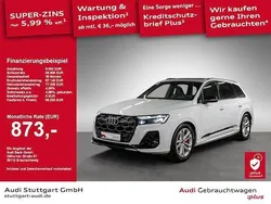 Weiß Gebraucht 2024 Audi Q7 S-Line SUV | 85.920 € (Etwas zu teuer)
