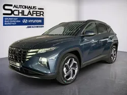Teal blue / met Gebraucht 2021 Hyundai Tucson Trend SUV | 28.980 € (Fairer Preis)