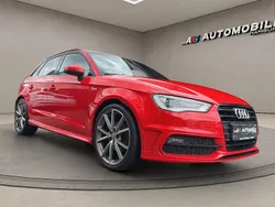 Rot Gebraucht 2016 Audi A3 S-Line Limousine | 16.200 € (Fairer Preis)