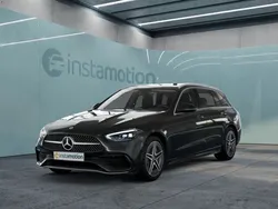 Grau Gebraucht 2024 Mercedes C300e Kombi | 46.261 € (Teuer)