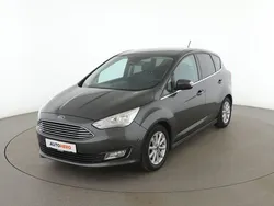 Grau Gebraucht 2018 Ford C-MAX Titanium Van / Kleinbus | 12.190 € (Fairer Preis)
