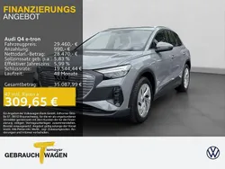 Grau Gebraucht 2023 Audi Q4 e-tron SUV | 29.460 € (Superpreis)