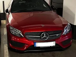 Rot Gebraucht 2017 Mercedes C250 AMG line Limousine | 24.900 € (Etwas zu teuer)
