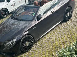 Schwarz Gebraucht 2017 Mercedes S63 AMG AMG Cabrio | 124.999 €
