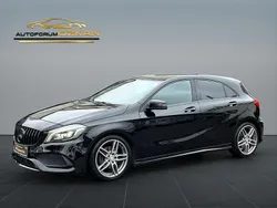 Schwarz Gebraucht 2016 Mercedes A200 AMG line Limousine | 16.999 € (Etwas zu teuer)