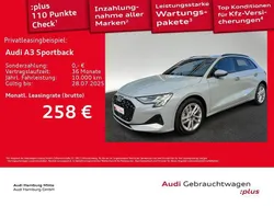 Grau Gebraucht 2024 Audi A3 Sportback Advanced Limousine | 31.990 € (Guter Preis)
