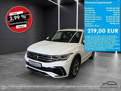 Pure white (weiß) Gebraucht 2022 VW Tiguan R-line SUV | 32.440 € (Guter Preis)
