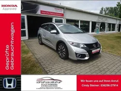 Alabaster silver m. Gebraucht 2015 Honda Civic Elegance Kombi | 14.550 € (Etwas zu teuer)