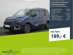 Lackierung nachtblau/typ aussenverkleidung metalliclackierung Gebraucht 2024 Citroën Berlingo Shine Van / Kleinbus | 24.890 € (Fairer Preis)