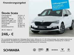 Moonweiß metallic Gebraucht 2023 Skoda Scala Monte Carlo Kleinwagen | 24.510 € (Fairer Preis)