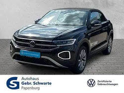 Schwarz Gebraucht 2025 VW T-Roc Cabriolet Move Cabrio | 44.880 €